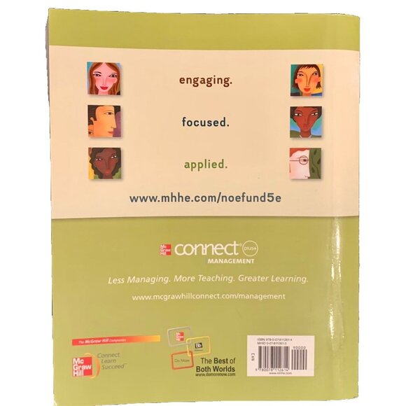 Fundamentals of Human Resource Management Paperback Like New Noe Hollenbeck - Picture 2 of 3